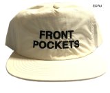 画像: SAND [FRONT POCKETS] SNAPBACK
